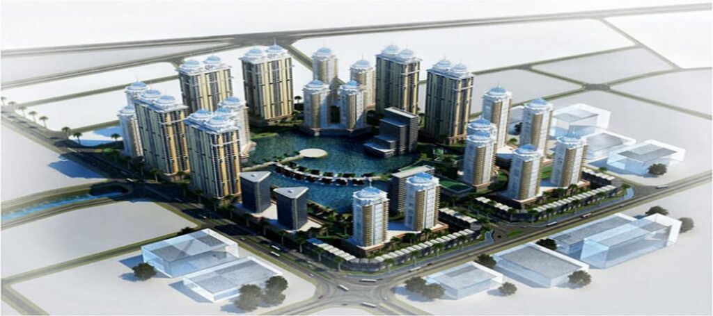 Tổng thể Dự Án Chung Cư Tân Hoàng Mai