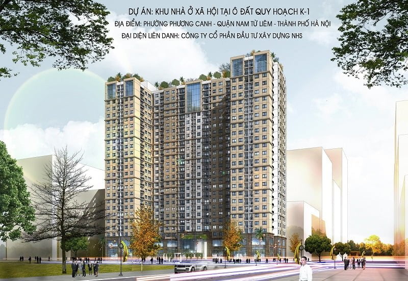 Nhà ở xã hội NHS Phương Canh đang thu hút khách nhất trong năm 2020