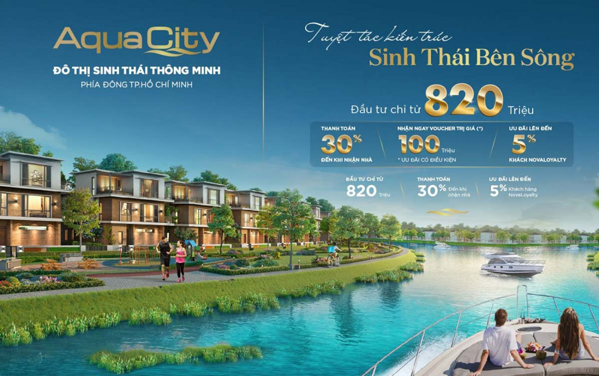 Điểm đầu tư đáng giá của Aqua City Đồng Nai
