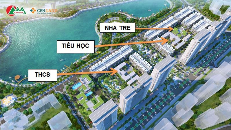 Imperia River View sở hữu sắc xanh nổi bật tại Long Biên